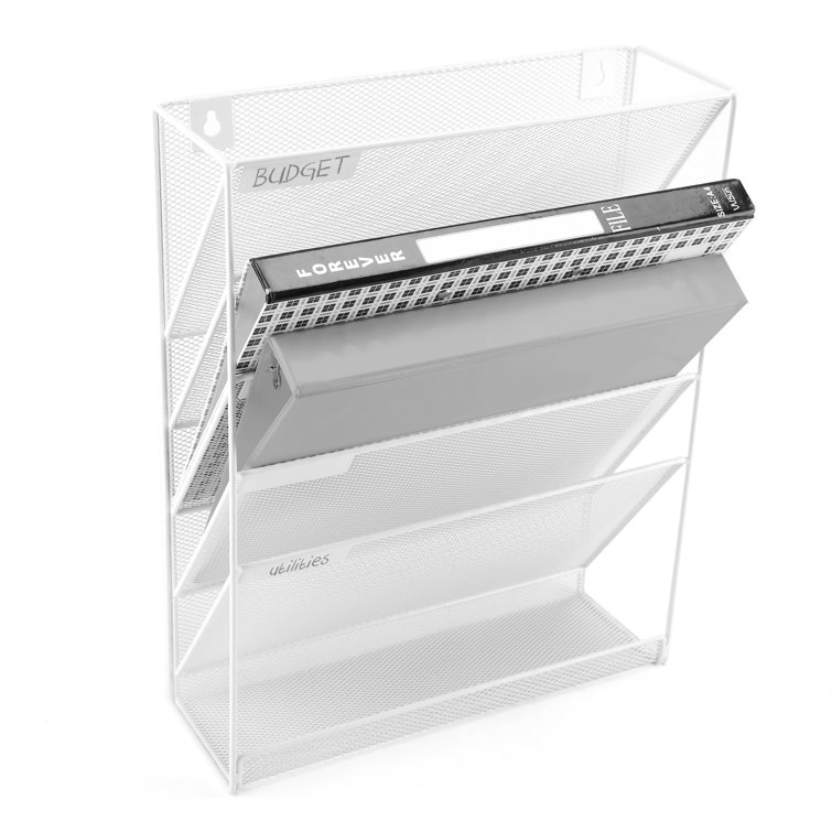 Inbox Zero 5 Slots Desktop File Organizer Wayfair Canada